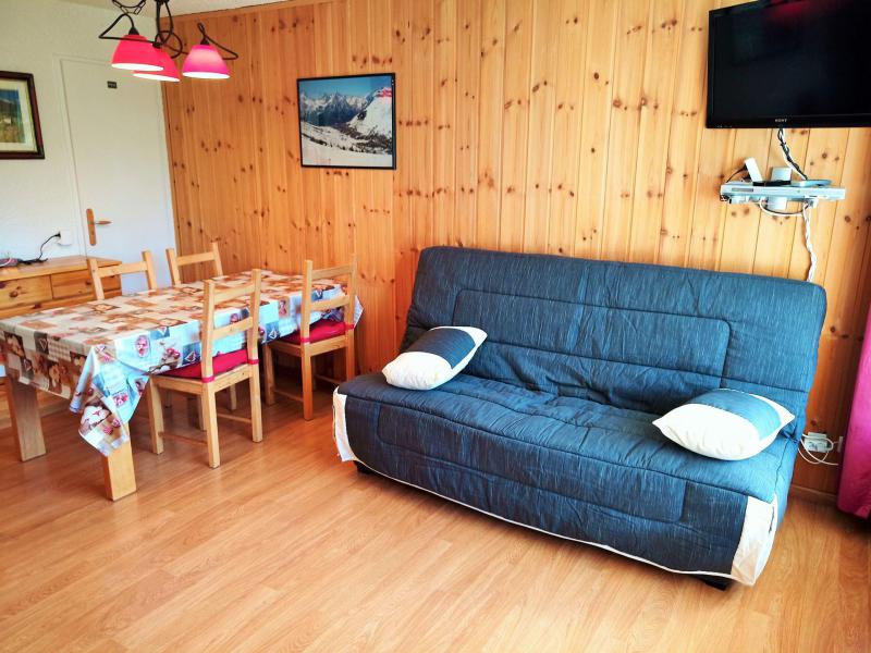 Ski verhuur Studio bergnis 4 personen (CB5J3) - Résidence le Côte Brune V - Les 2 Alpes - Woonkamer