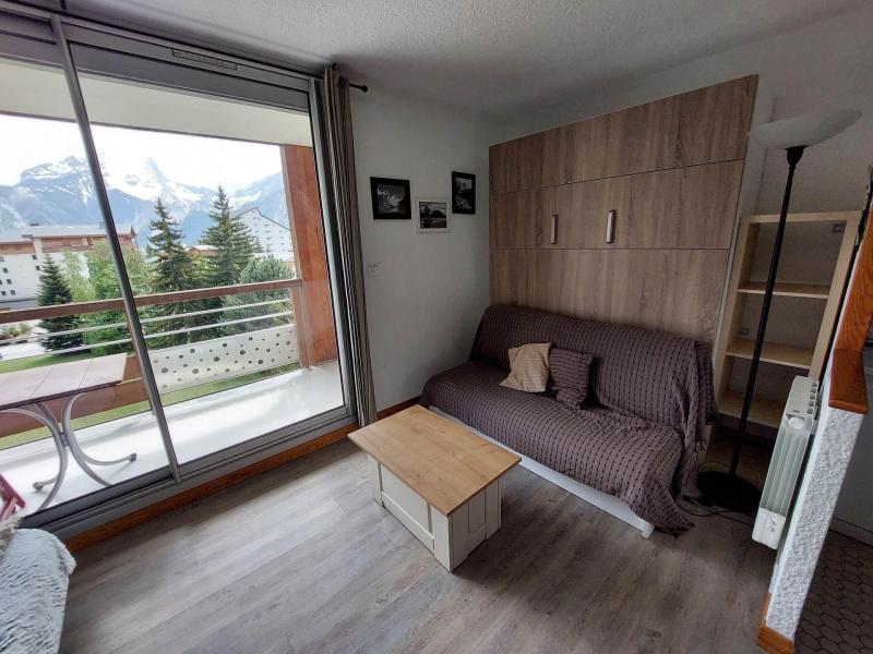 Skiverleih Studio Schlafnische 4 Personen (CB5H5) - Résidence le Côte Brune V - Les 2 Alpes - Wohnzimmer