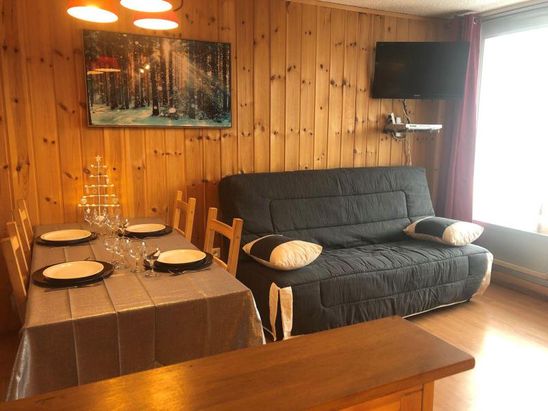 Skiverleih Studio Schlafnische 4 Personen (CB5J3) - Résidence le Côte Brune V - Les 2 Alpes - Wohnzimmer