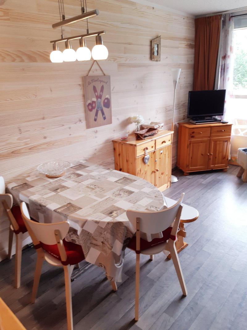 Аренда на лыжном курорте Квартира студия со спальней для 4 чел. (CB5F2) - Résidence le Côte Brune V - Les 2 Alpes - Салон