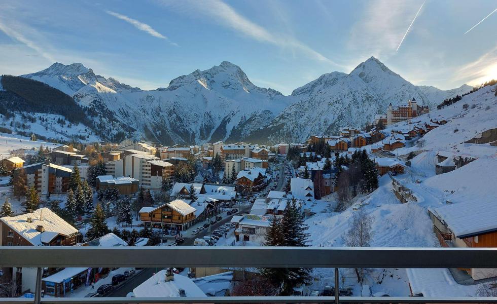 Rent in ski resort Studio sleeping corner 4 people (806) - Résidence le Diamant 1 - Les 2 Alpes