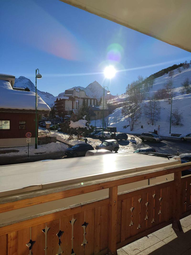 Location au ski Studio coin montagne 4 personnes (673) - Résidence le Jandri - Les 2 Alpes - Extérieur hiver