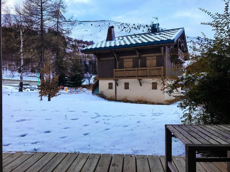 Location au ski Appartement 4 pièces 6 personnes (138) - Résidence le Jardin Alpin - Les 2 Alpes - Extérieur hiver