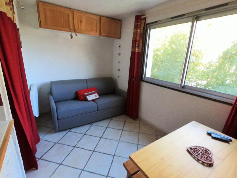 Ski verhuur Studio bergnis 2 personen (KAN239) - Résidence le Kandahar - Les 2 Alpes - Woonkamer