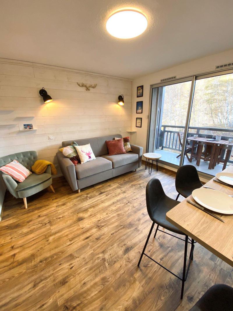 Skiverleih Studio Schlafnische 4 Personen (KAN127) - Résidence le Kandahar - Les 2 Alpes - Wohnzimmer