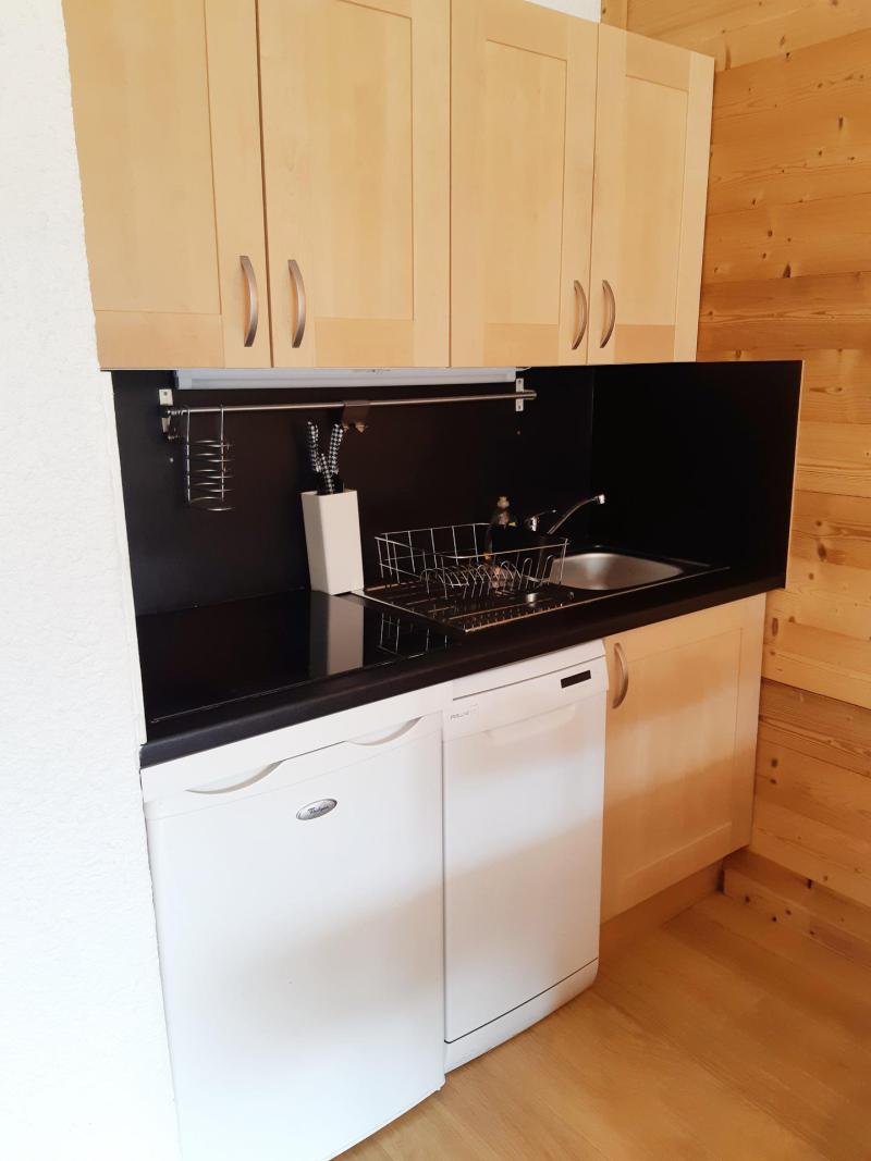 Location au ski Studio coin montagne 4 personnes (MEI101) - Résidence le Meijotel B - Les 2 Alpes - Kitchenette