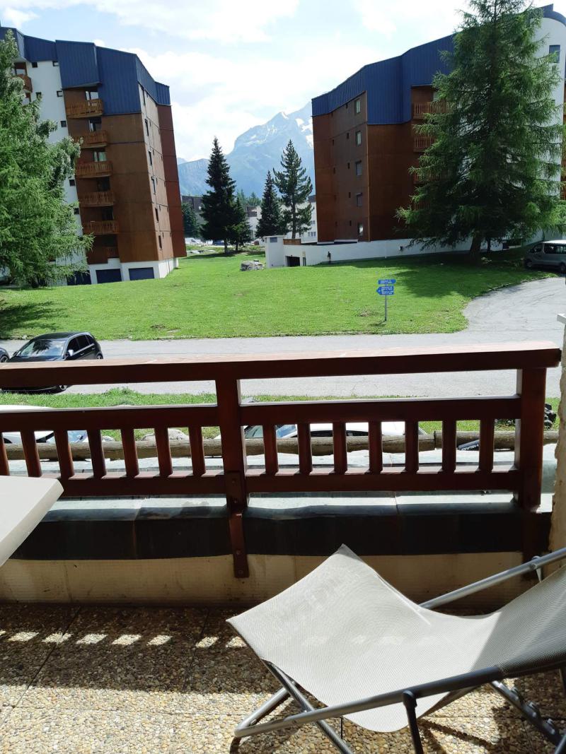 Wynajem na narty Studio z alkową 4 osoby (MEI101) - Résidence le Meijotel B - Les 2 Alpes - Balkon