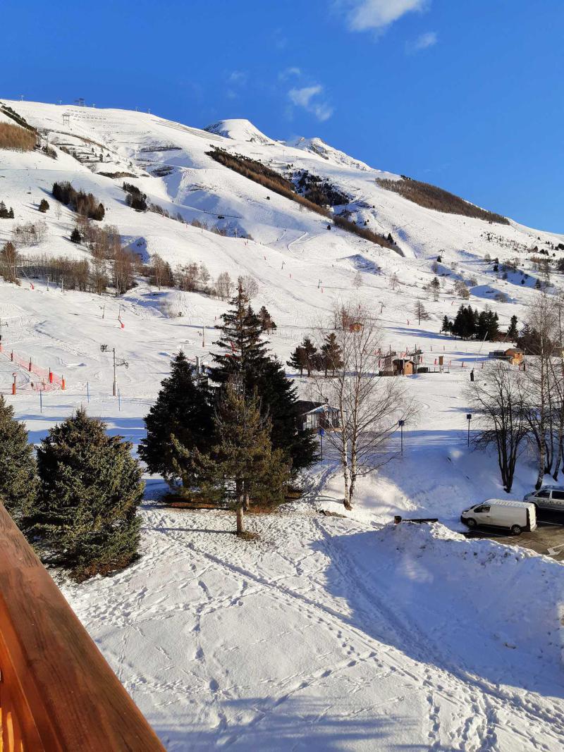 Каникулы в горах Квартира студия со спальней для 4 чел. (PLS1403) - Résidence le Plein Sud B - Les 2 Alpes - зимой под открытым небом
