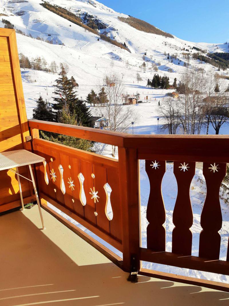 Rent in ski resort Studio sleeping corner 4 people (PLS1403) - Résidence le Plein Sud B - Les 2 Alpes