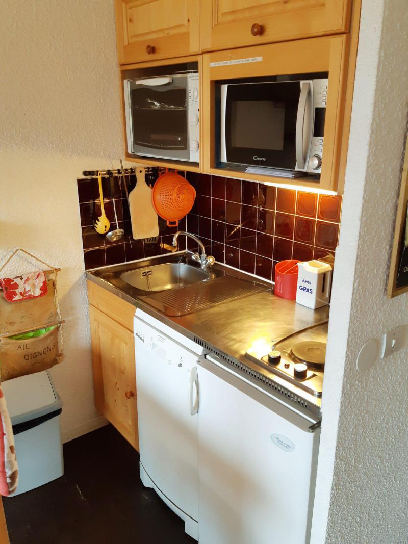 Soggiorno sugli sci Studio con alcova per 4 persone (PLS1404) - Résidence le Plein Sud B - Les 2 Alpes - Cucinino