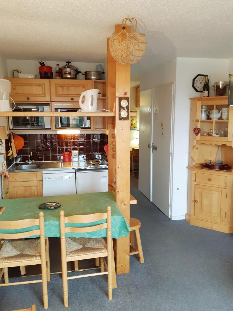 Skiverleih Studio Schlafnische 4 Personen (PLS1404) - Résidence le Plein Sud B - Les 2 Alpes - Wohnzimmer