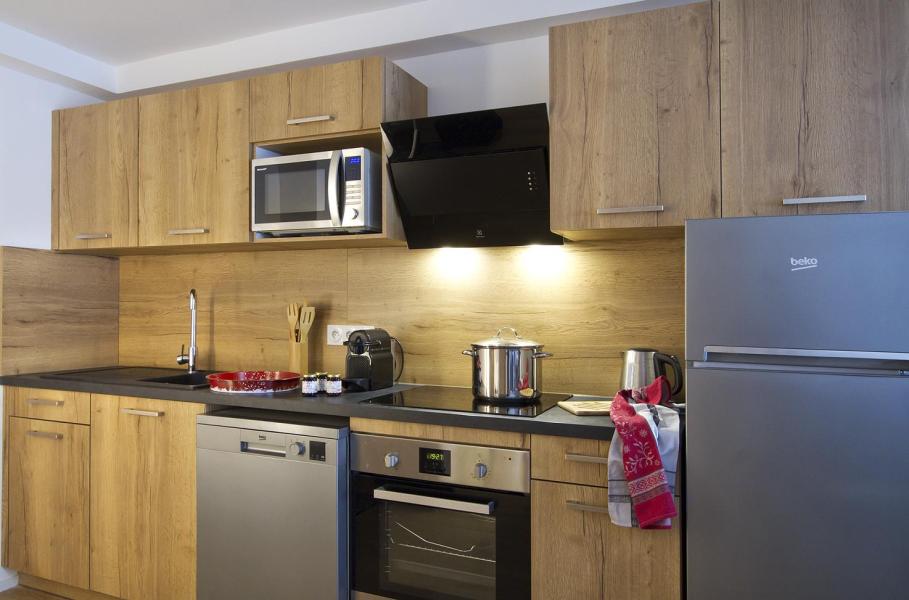 Alquiler al esquí Apartamento 2 piezas cabina para 4 personas (31) - Résidence le Provencal - Les 2 Alpes - Kitchenette