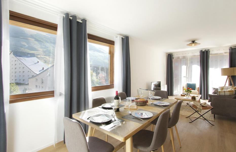 Ski verhuur Appartement 4 kabine kamers 6 personen (12) - Résidence le Provencal - Les 2 Alpes - Woonkamer