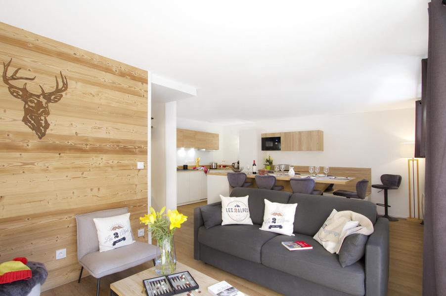 Ski verhuur Appartement duplex 3 kamers 6 personen (23-33) - Résidence le Provencal - Les 2 Alpes - Appartementen