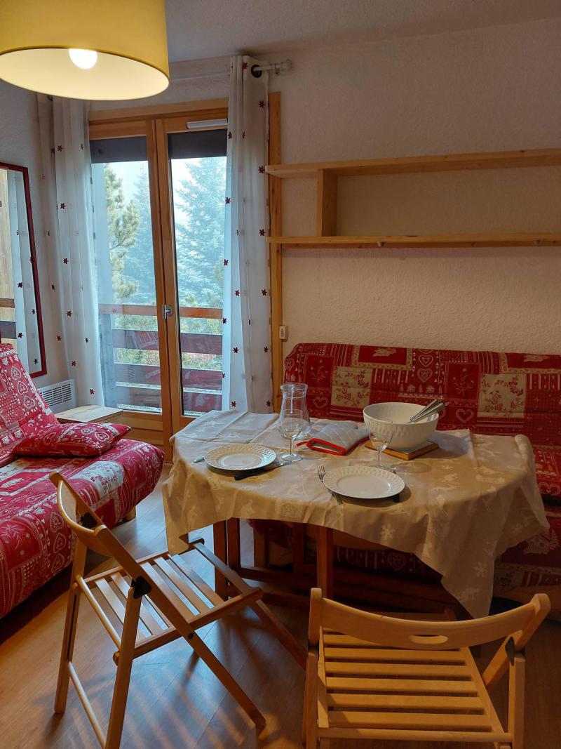 Skiverleih Studio für 2 Personen (ROC206) - Résidence le Roche Mantel - Les 2 Alpes - Wohnzimmer