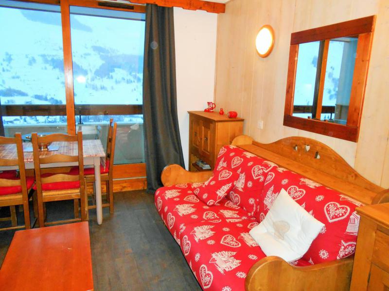 Rent in ski resort 2 room apartment sleeping corner 4 people (SOL415) - Résidence le Soleil - Les 2 Alpes - Living room