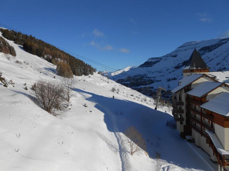 Skiverleih 4 Zimmer Maisonettewohnung für 6 Personen (SOL805) - Résidence le Soleil - Les 2 Alpes - Draußen im Winter