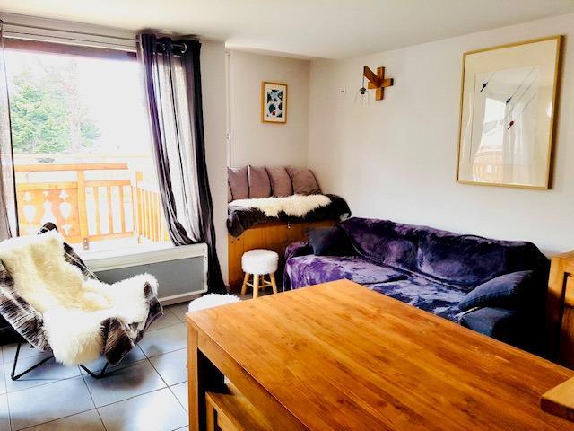 Location au ski Appartement 2 pièces cabine 4 personnes (03) - Résidence Les Alberges A - Les 2 Alpes - Séjour