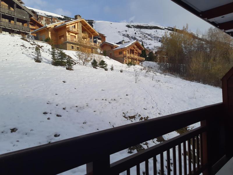 Ski verhuur Appartement 2 kamers 4 personen (C224) - Résidence les Balcons des Pistes C - Les 2 Alpes - Balkon