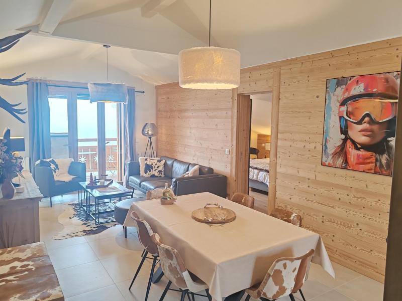 Ski verhuur Appartement 4 kamers 6 personen (7) - Résidence les Vernettes - Les 2 Alpes - Woonkamer