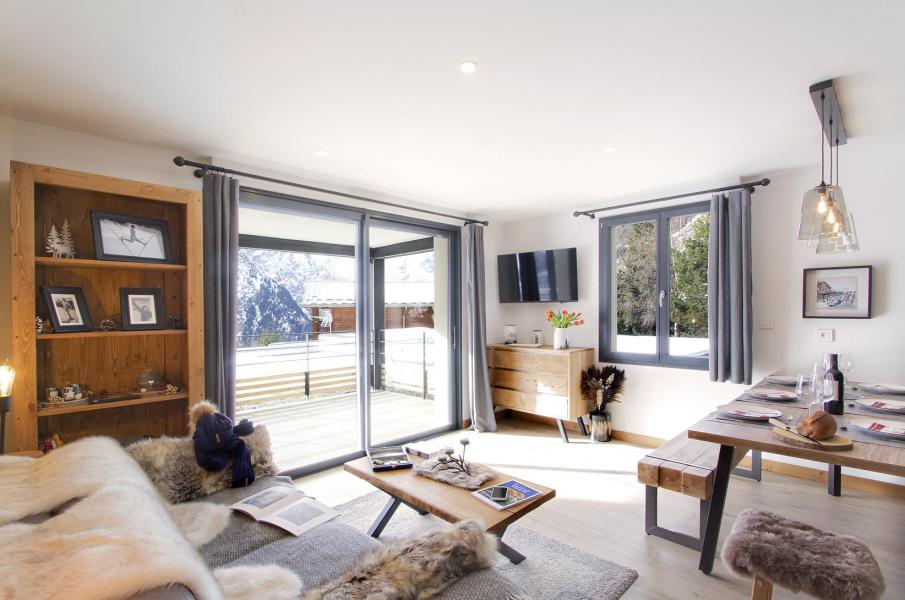 Rent in ski resort 3 room apartment 6 people (2.3) - Résidence Mariande - Les 2 Alpes - Living room