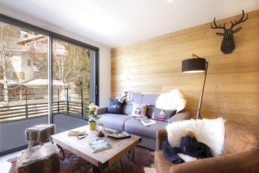 Rent in ski resort 3 room apartment 6 people (3.1) - Résidence Mariande - Les 2 Alpes - Living room