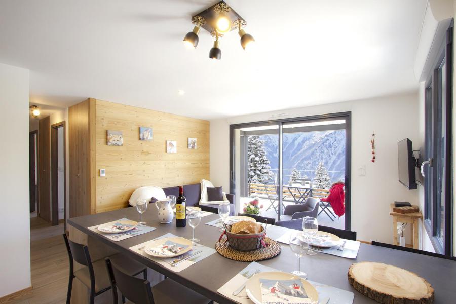 Rent in ski resort 3 room apartment 6 people (3.3) - Résidence Mariande - Les 2 Alpes - Living room