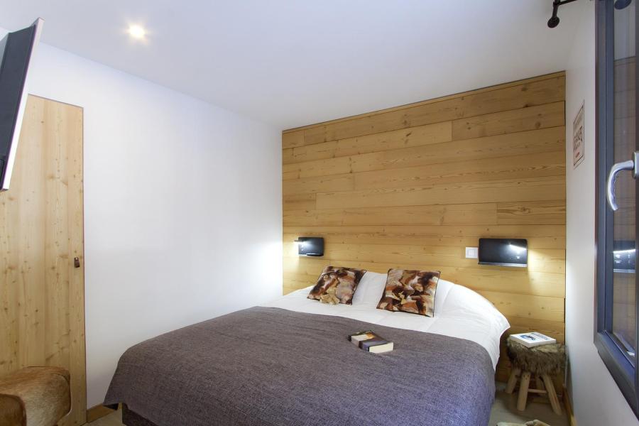 Skiverleih 3-Zimmer-Holzhütte für 5 Personen (2.2) - Résidence Mariande - Les 2 Alpes - Doppelbett