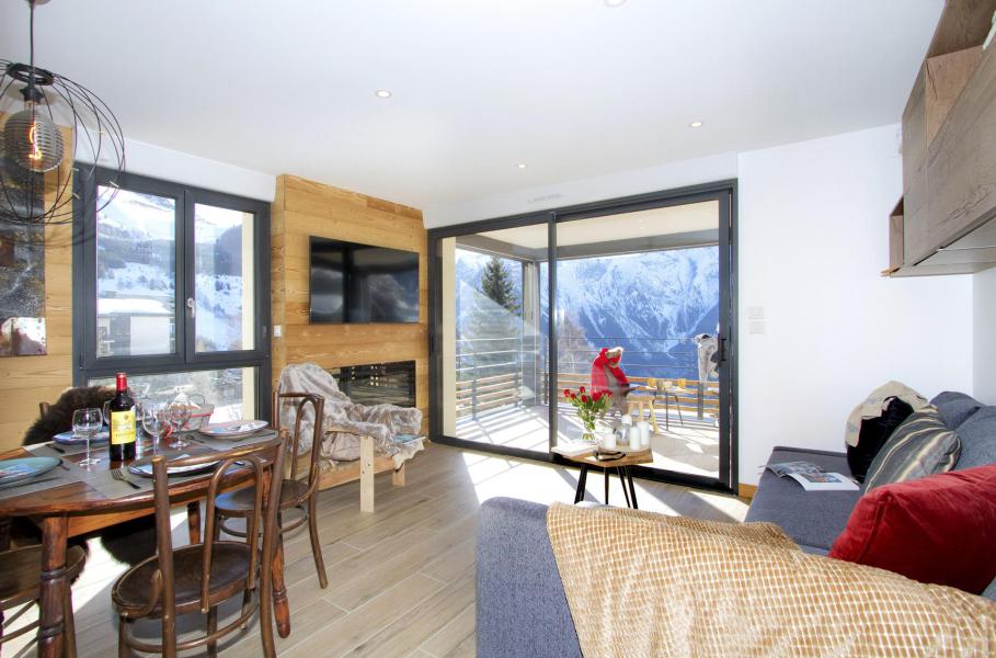 Location au ski Appartement 3 pièces 6 personnes (2.4) - Résidence Mariande - Les 2 Alpes - Séjour