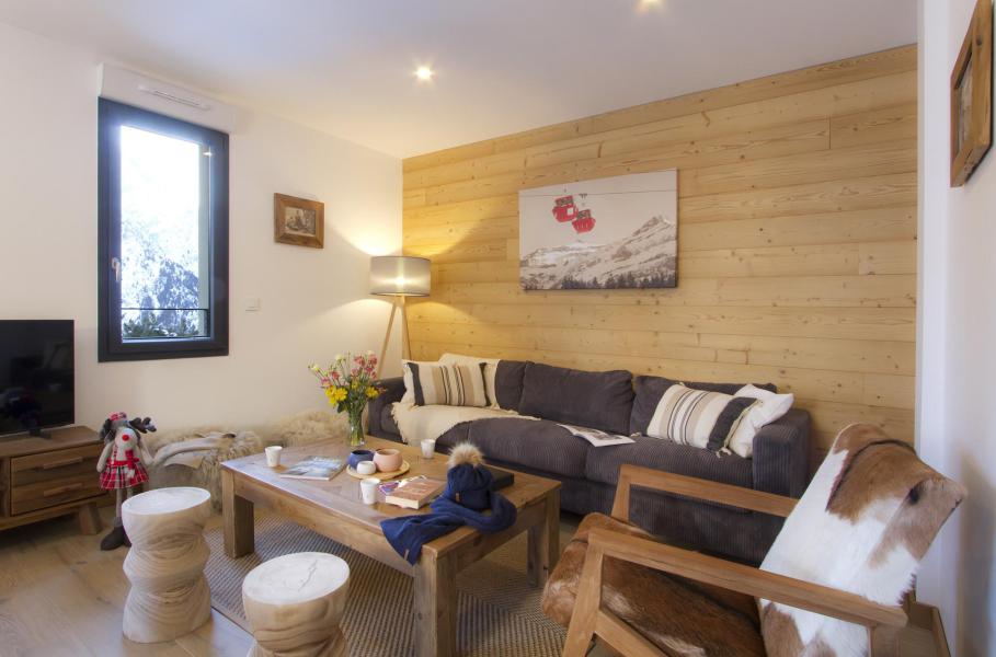 Ski verhuur Appartement 4 kamers 8 personen (1.2) - Résidence Mariande - Les 2 Alpes - Woonkamer