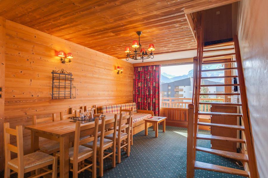 Аренда на лыжном курорте Апартаменты дюплекс 3 комнат 8 чел. - Résidence Meijotel - Les 2 Alpes - Стол