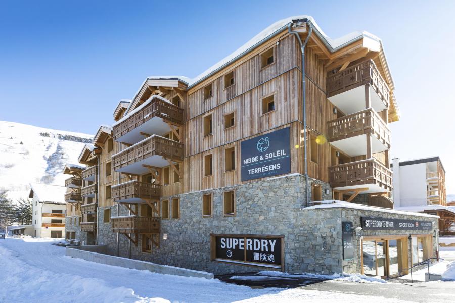 Rent in ski resort Résidence Neige et Soleil - Les 2 Alpes - Winter outside