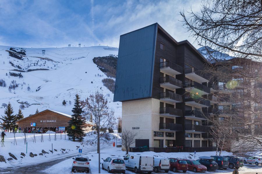 Vacances en montagne Résidence Quirlies - Les 2 Alpes - Extérieur hiver