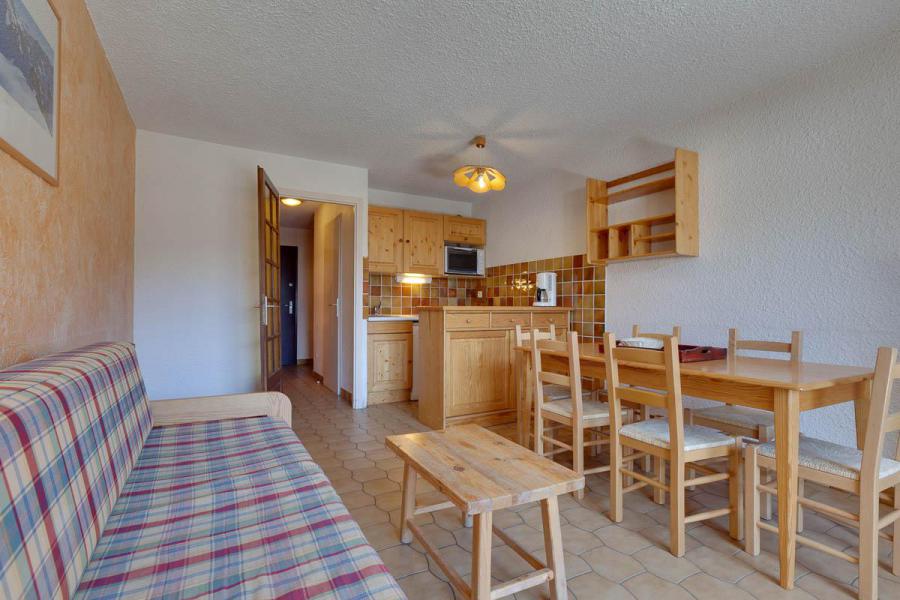 Rent in ski resort 2 room apartment sleeping corner 6 people - Résidence Saint Christophe - Les 2 Alpes - Living room