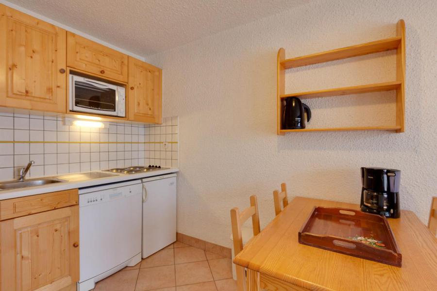 Аренда на лыжном курорте Квартира студия со спальней для 4 чел. - Résidence Saint Christophe - Les 2 Alpes - Кухня
