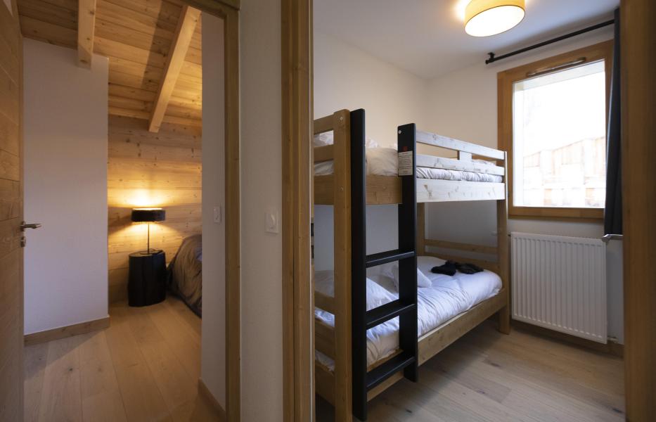 Skiverleih 3-Zimmer-Holzhütte für 8 Personen - Résidence Terresens Neige et Soleil - Les 2 Alpes - Stockbetten