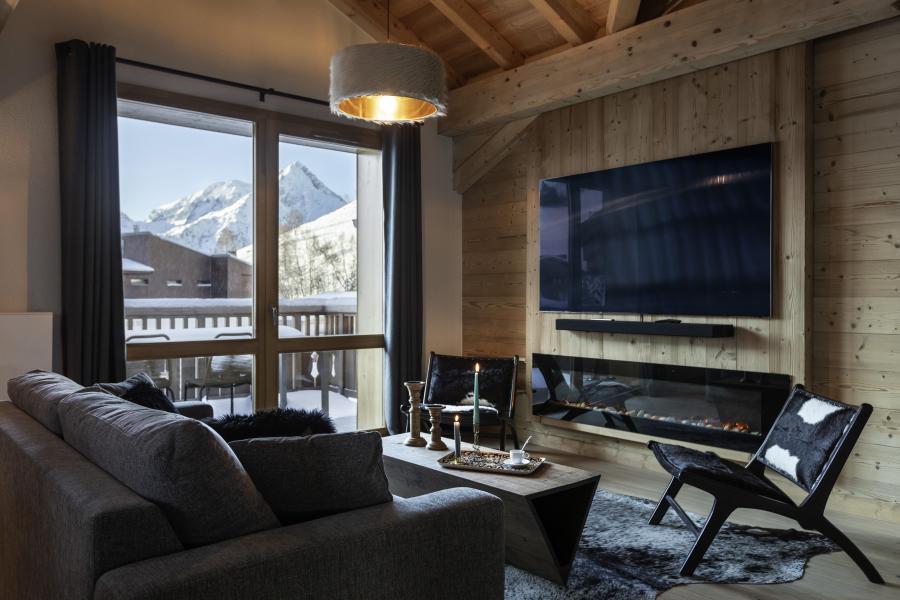 Skiverleih 4-Zimmer-Holzhütte für 10 Personen - Résidence Terresens Neige et Soleil - Les 2 Alpes - Appartement