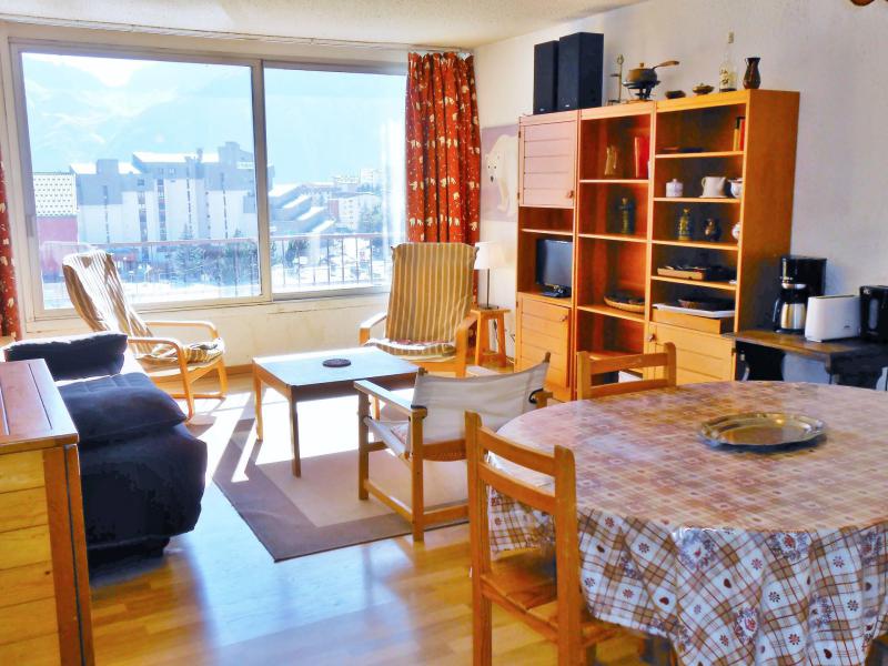 Rent in ski resort 2 room apartment sleeping corner 6 people (VBCHJ7) - Résidence Vallée Blanche Chartreuse - Les 2 Alpes - Living room