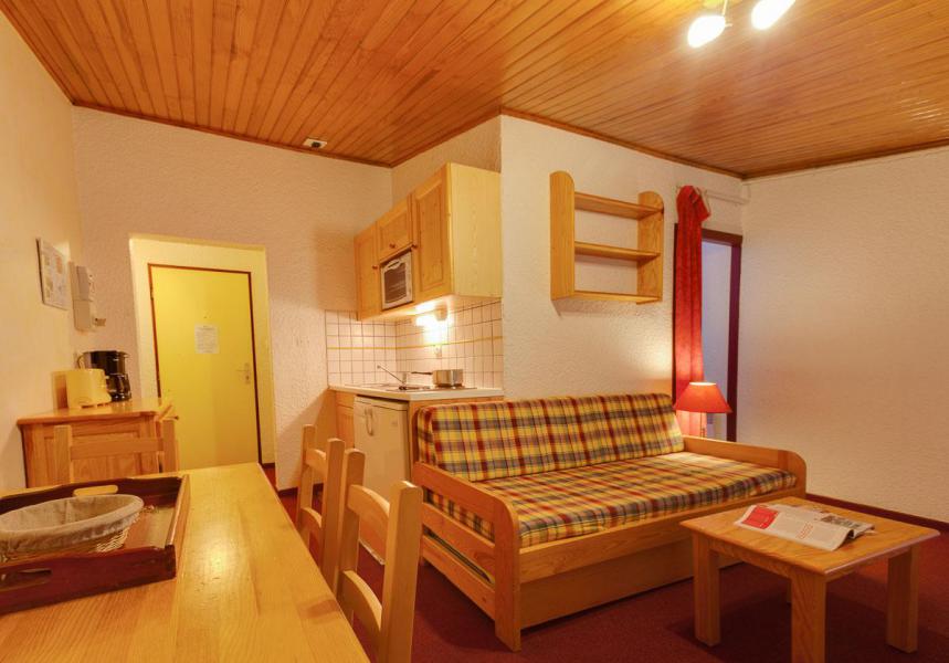Rent in ski resort Studio sleeping corner 3 people - Résidence Vallée Blanche - Les 2 Alpes - Bench seat