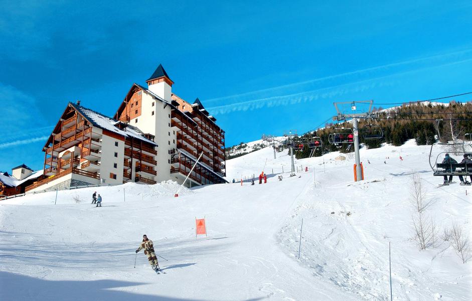 Ski verhuur Résidences Goelia les Balcons du Soleil - Les 2 Alpes - Buiten winter