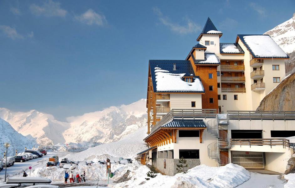 Аренда на лыжном курорте Апартаменты 2 комнат 4 чел. (Prince des Ecrins) - Résidences Goelia les Balcons du Soleil - Les 2 Alpes - зимой под открытым небом