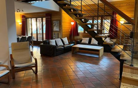 Rent in ski resort Chalet Erika - Les 2 Alpes - Living room