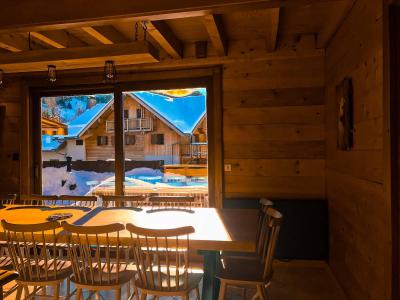 Location au ski Chalet 7 pièces 16 personnes (184) - Chalet Face Aux Pistes - Les 2 Alpes - Séjour