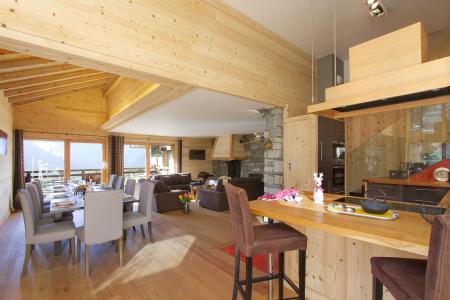 Rent in ski resort 5 room chalet 12 people - Chalet Gilda - Les 2 Alpes - Living room