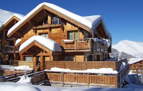 Аренда на лыжном курорте Chalet Harmonie - Les 2 Alpes - зимой под открытым небом