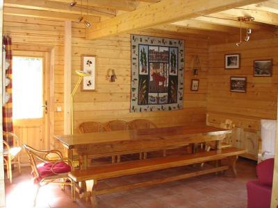 Rent in ski resort Chalet la Lauze - Les 2 Alpes - Dining area