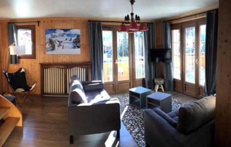 Skiverleih Chalet le Marmotton - Les 2 Alpes - Sofa