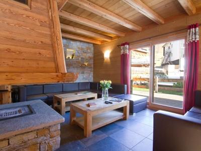 Skiverleih 7 Zimmer Chalet für 14 Personen - Chalet Le Panda - Les 2 Alpes - Wohnzimmer