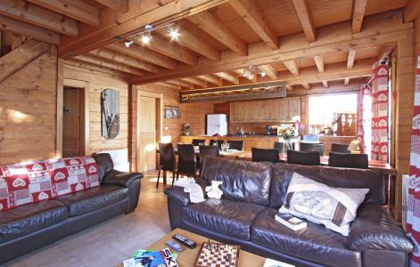 Rent in ski resort Chalet le Ponton - Les 2 Alpes - Living room