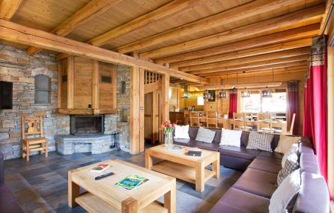 Аренда на лыжном курорте Chalet Le Renard Lodge - Les 2 Alpes - Салон
